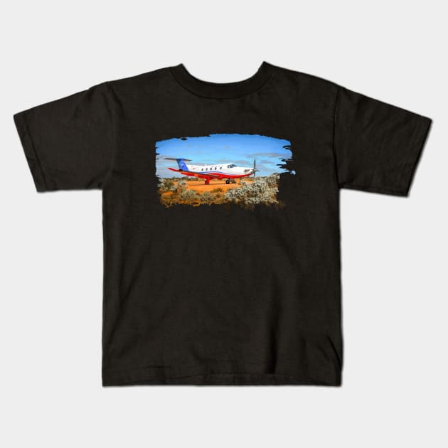 Flying Doctor Clinic Kids T-Shirt by GregThompson